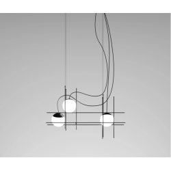 PLOT FRAME SP 3 LED LAMPA WISZĄCA VISTOSI Różne wersje